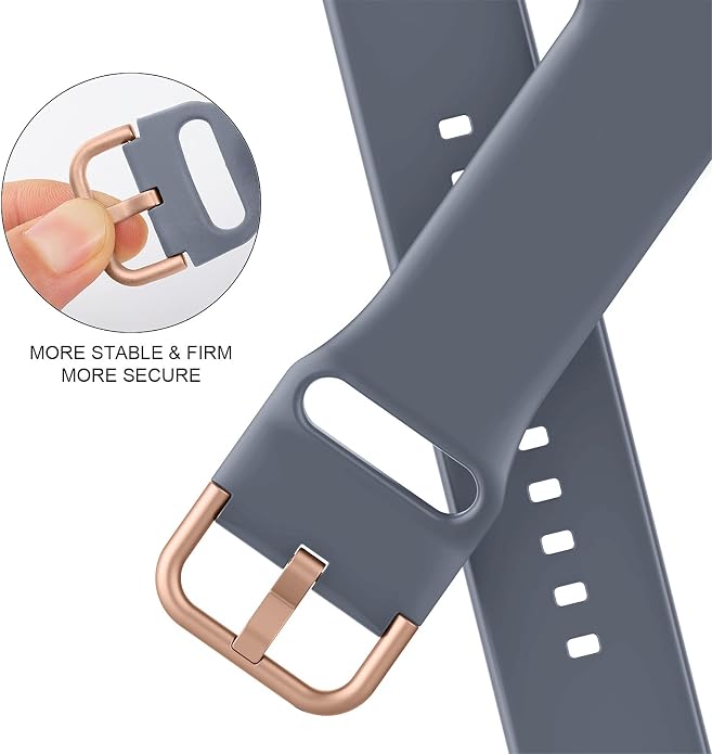 Sport Band Compatible with Apple Watch Bands 49mm 46mm 45mm 44mm 42mm 41mm 40mm - Image 4