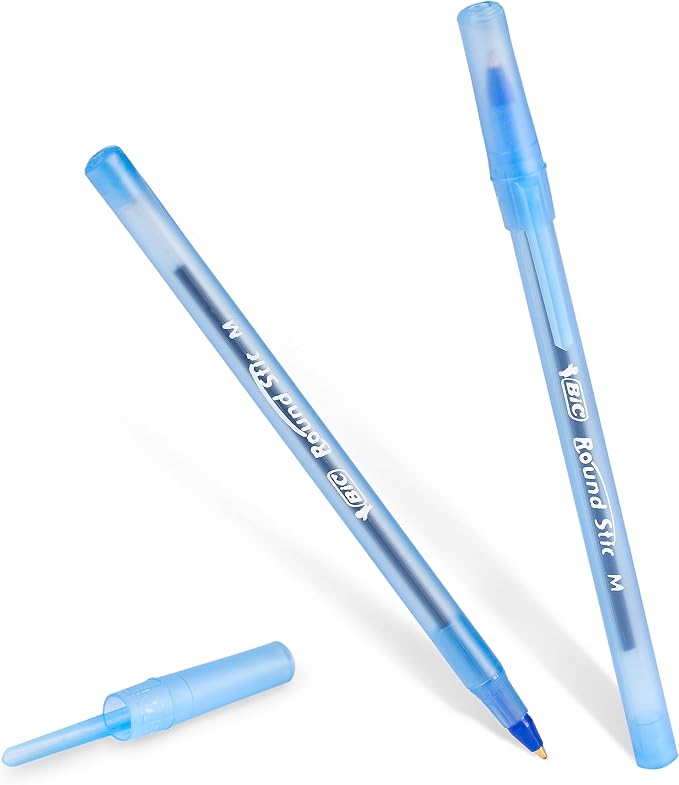 BIC Round Stic Xtra Life Ballpoint Pen - Image 2
