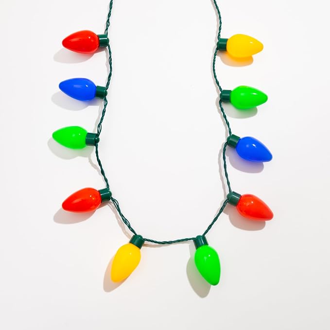 Light Up Party Wearables Set – LED Necklaces & Headbands, 3 Light Modes - Image 9