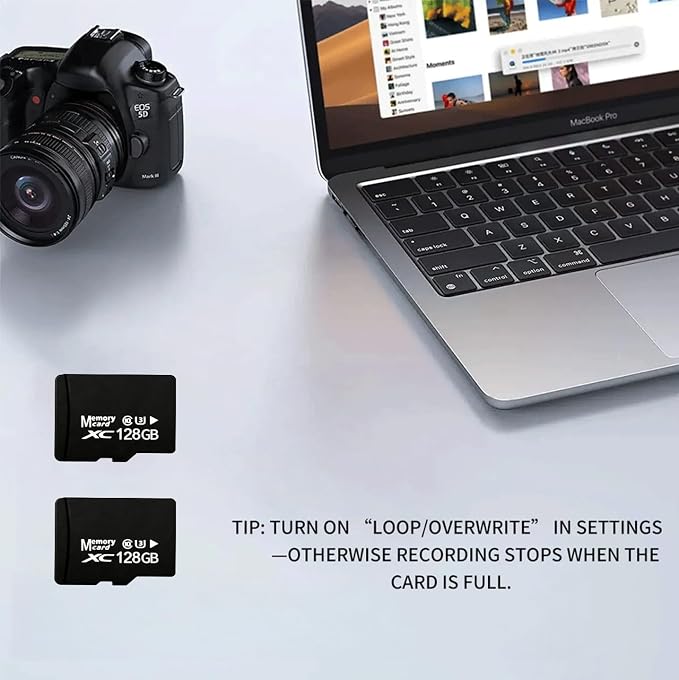 128GB Micro SD Card 2-Pack, High Endurance A1 U3 V30 4K Video Recording - Image 7