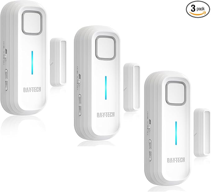 DAYTECH Refrigerator Door Alarm Freezer Door Left Open Alarm by DAYTECH