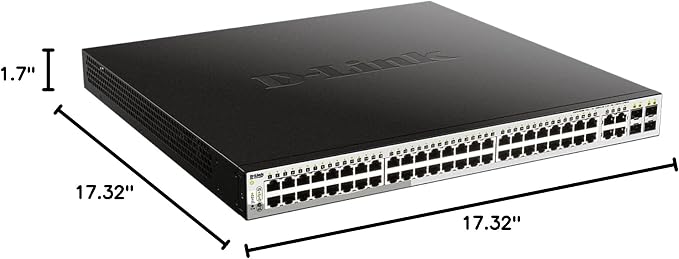 D-Link 52-Port Gigabit Smart Managed PoE+ Switch | 48 PoE+ Ports + 4 Combo SFP - Image 15