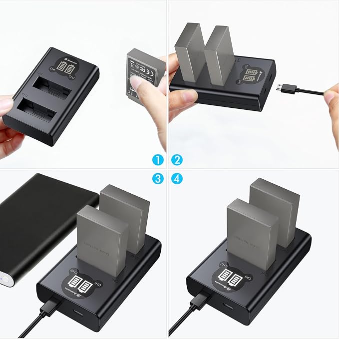 BLS-50 Battery and Dual USB Charger - Image 6