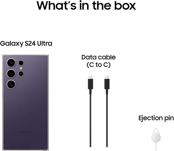 Samsung Galaxy S24 Ultra 5G, US Version, Titanium Violet - Image 8