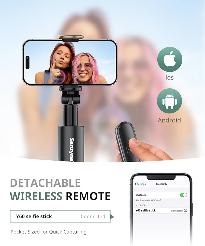 Sensyne 60" Phone Tripod - Image 3