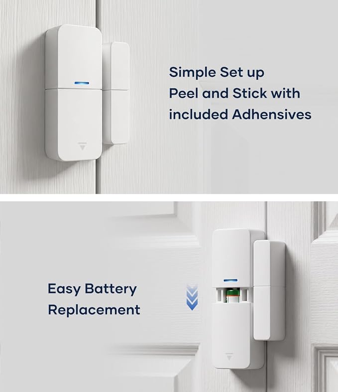 tolviviov Home Security System Wireless, DIY Door Alarm Security System - Image 3