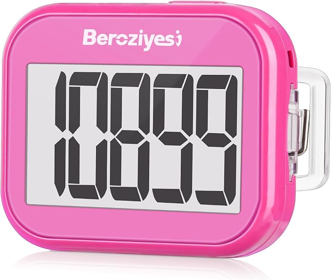 3D Pedometer for Walking, Simple Step Counter for Walking by Beroziyesi