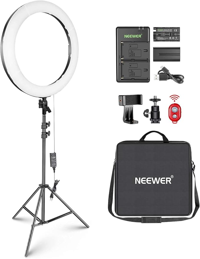 NEEWER 20 inch LED Ring Light Kit by Neewer