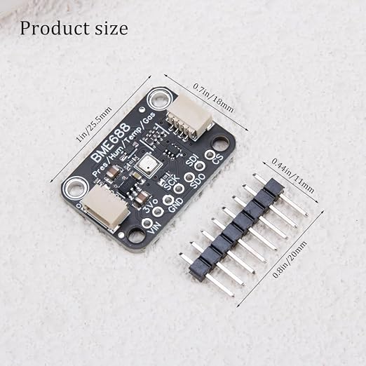 KOOBOOK 1Pcs High-Precision BME688 Environmental Sensor Module AI Intelligent - Image 2