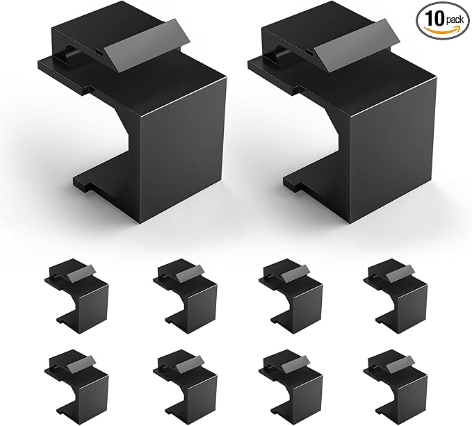 VCE UL Listed Blank Keystone Jack Inserts by VCE