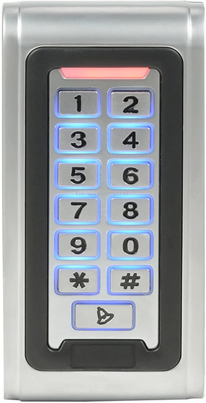 Waterproof Metal Keypad Reader TCP/IP 2 Doors Access Control Kit Outdoor - Image 5