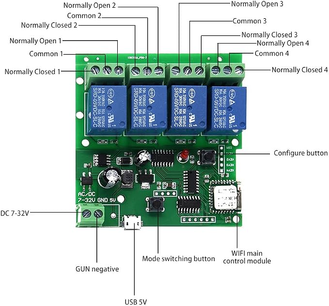 WiFi Relay Switch Module Phone Remote Timer Control - Image 4