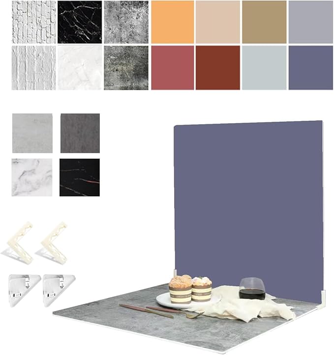 9PCS Product Photography Backdrop Board by Exzycke