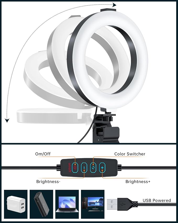 Ring Light for Computer Video Conference - Image 5