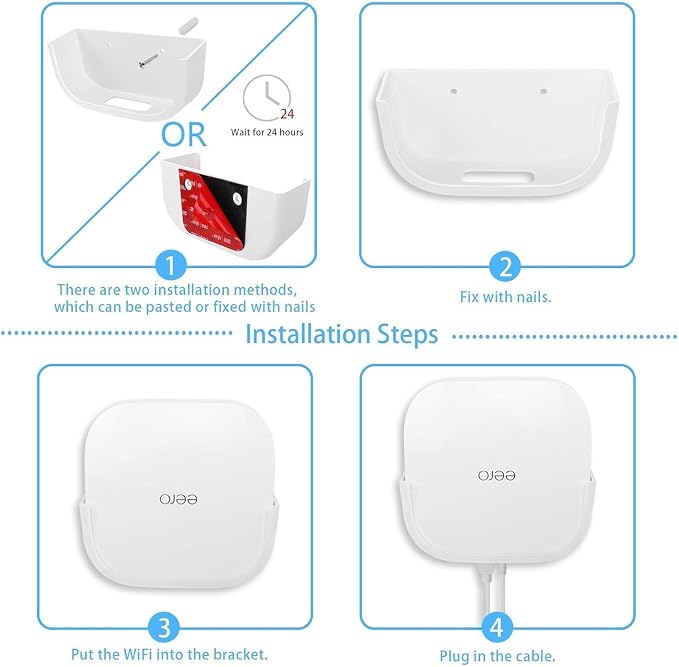 Huafly 1Pcs Screwless Wall Mount Bracket - Image 4