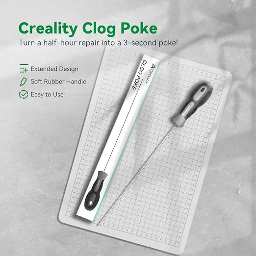 Creality 3D Printer Tools, Creality Clog Poke 3D Printer Nozzle Cleaning Kit - Image 2