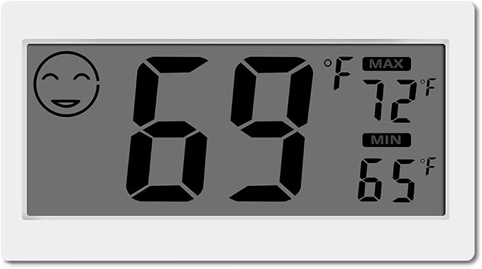 Digital Thermometer Indoor Hygrometer Room Temperature Monitor Humidity Gauge by JLENOVEG