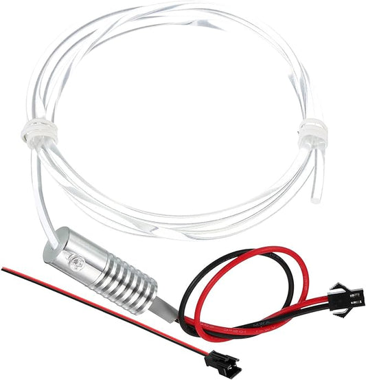 PATIKIL 3mm 1m PMMA Side Glow Fiber Optic Cable Kit, by PATIKIL