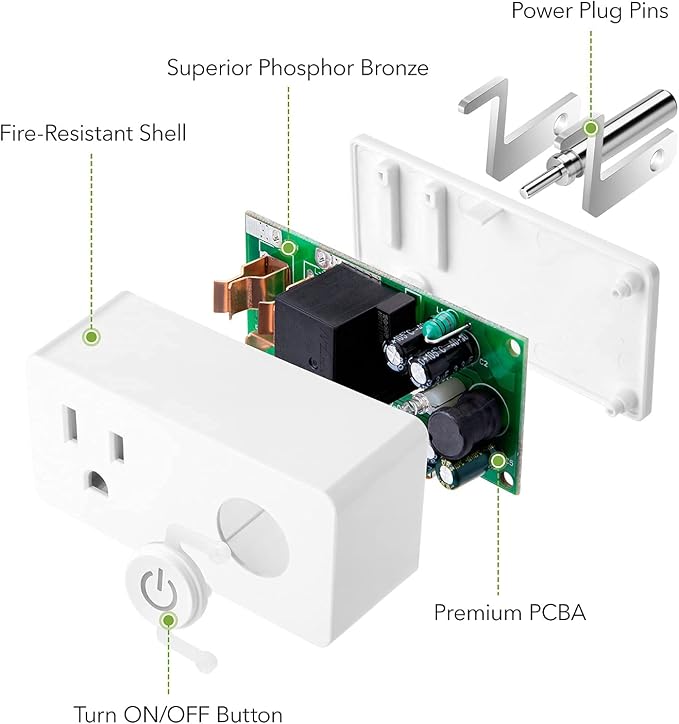 BN-LINK WiFi Heavy Duty Smart Plug Outlet, No Hub Required - Image 6