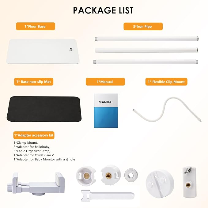 Baby Monitor Floor Stand Holder Compatible - Image 9