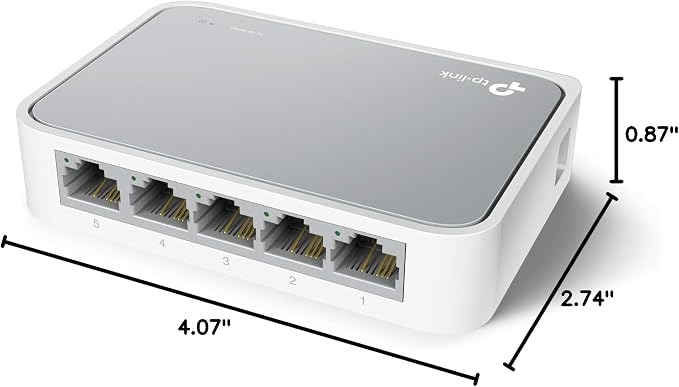 Learning Resources TL-SF1005D TP-Link 5-Port Fast Ethernet Unmanaged Switch | - Image 6