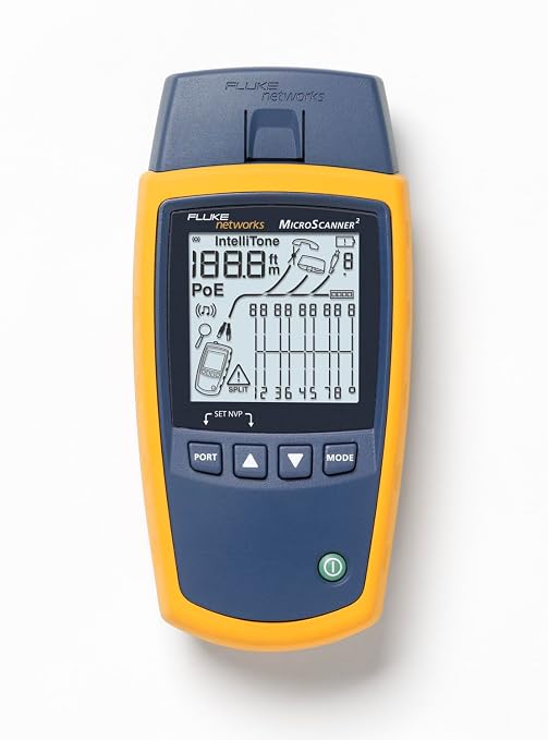 Fluke Networks MS2-100 MicroScanner2 Copper Cable Verifier - Image 2