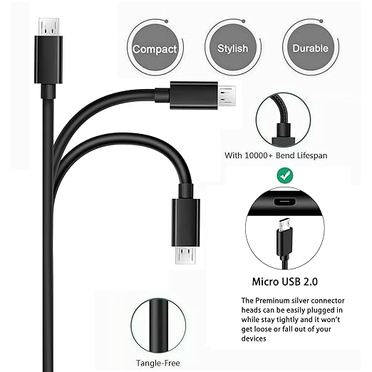 YCWZZH USB Charger Charging Cable Cord Compatible - Image 3