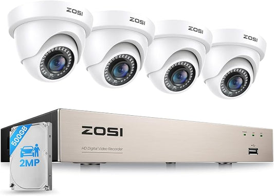 ZOSI 3K Lite 8CH Home Security Camera System by ZOSI