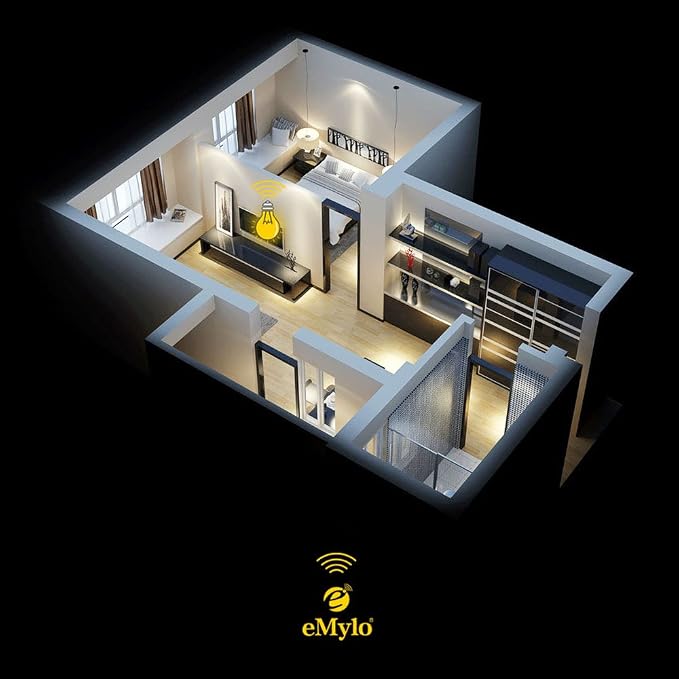 eMylo DC 12V 4x1channel RF Relay Wireless Remote Control Light Switch 433Mhz - Image 9