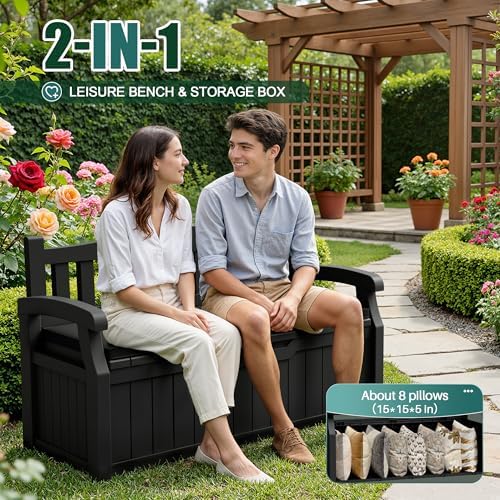Devoko 80 Gallon Storage Bench - Image 3