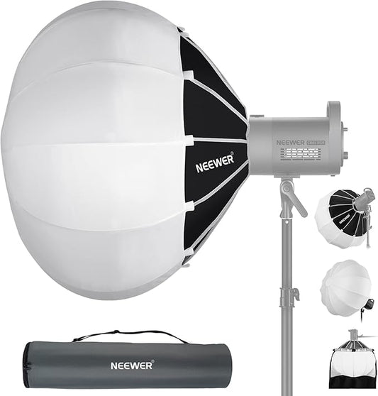 NEEWER 35"/90cm Lantern Softbox One Step Quick Release, 360° Light Diffuser by Neewer
