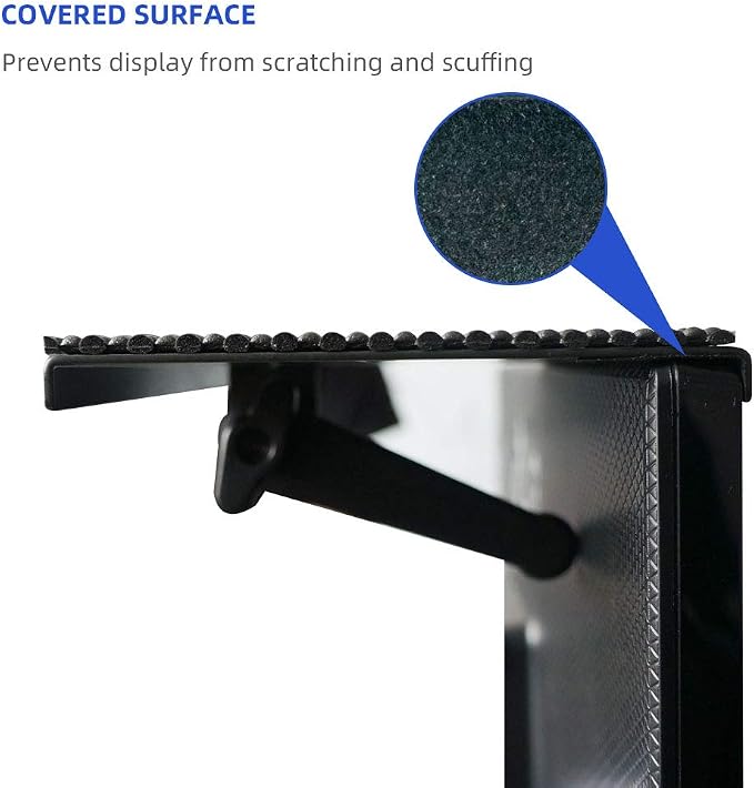 YOKEPO TV Top Shelf Mounting Bracket 8 Inch Flat Panel Mount Adjustable Mount - Image 8