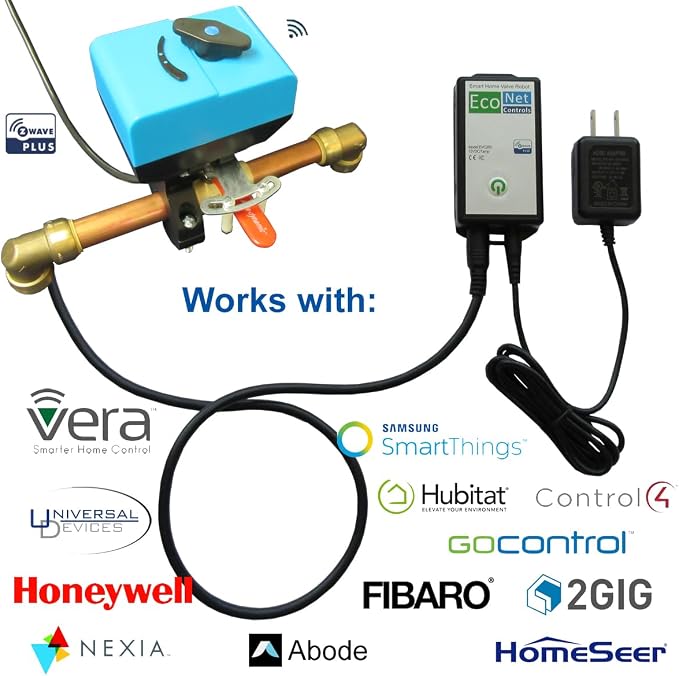 EVC200-HCSML The Bulldog Valve Robot, Z-Wave Water Valve, Smart Home Controller - Image 4