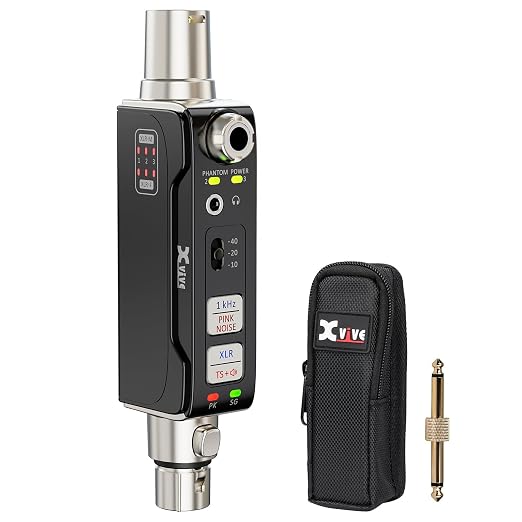 Xvive AT-2 Audio Tester Pro, 5-in-1 Signal Generator, XLR Cable Tester by Xvive