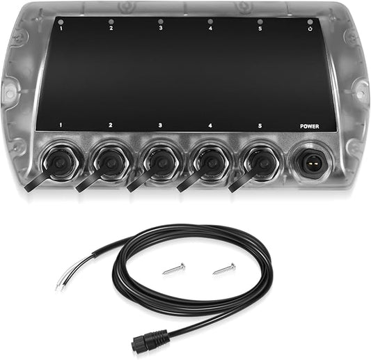 5 Port Ethernet Switch Replace for Humminbird 411850-1 AS ETH 5PGL, Marine by usvehj