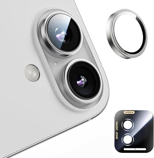 MAGIC JOHN for iPhone 17 Camera Lens Protector 9H Aerospace Tempered Glass by MAGICJOHN