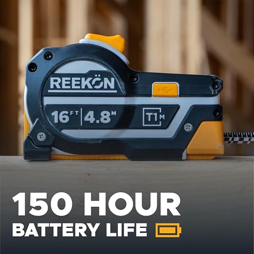 REEKON T1M Utility Digital Tape Measure 25 ft – Bluetooth Smart Measuring Tool - Image 4