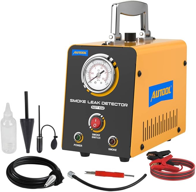 Automotive Smoke Machine EVAP Leak Detector Vacuum Leak Tester 12V Car Fuel by AUTOOLOfficial
