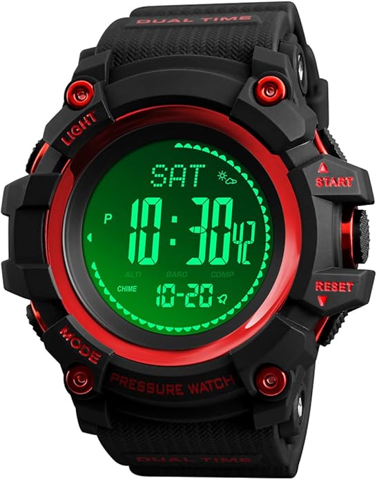 Watch Compass, Altimeter Barometer Thermometer Temperature, Military Army by Unknown