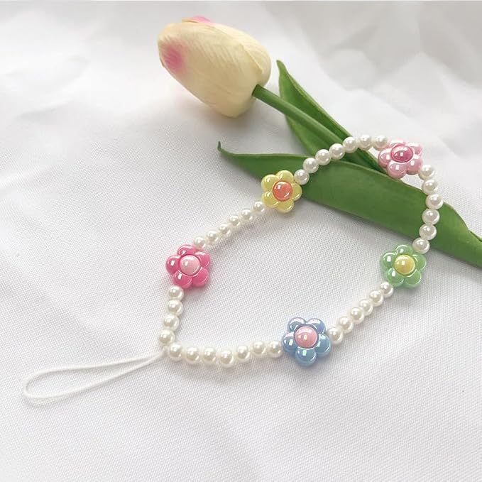 Beaded Camera Wrist Strap Cute Digital Camera Charm Lanyard, Phone Wristlet - Image 6