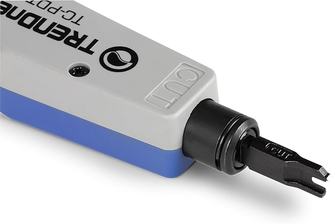 TRENDnet Punch Down Tool With 110 And Krone Blade, Insert & Cut Terminations In - Image 2