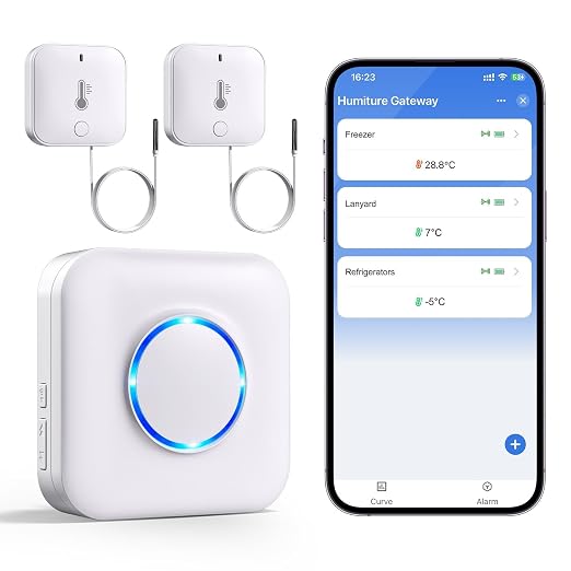 WiFi Refrigerator Thermometer by POPFIRST