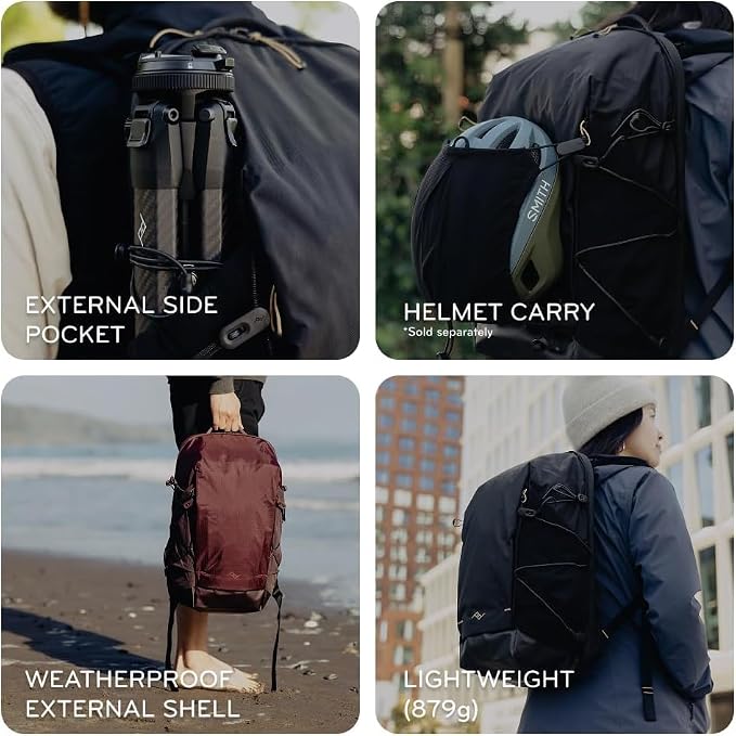 Peak Design Outdoor Backpack 18L, Compact and Lightweight Frameless Daypack - Image 5