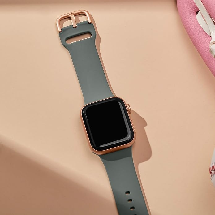 Sport Band Compatible with Apple Watch Bands 49mm 46mm 45mm 44mm 42mm 41mm 40mm - Image 2