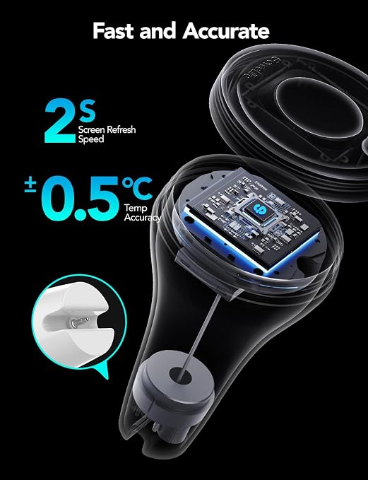 GoveeLife WiFi Pool Thermometer P1 Wireless, Water Thermometer | Easy Read - Image 5