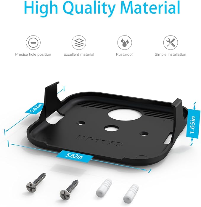 HOLACA Wall Mount for Wyze Wi-Fi 6E Mesh Router Pro Holder Easy Installation - Image 5