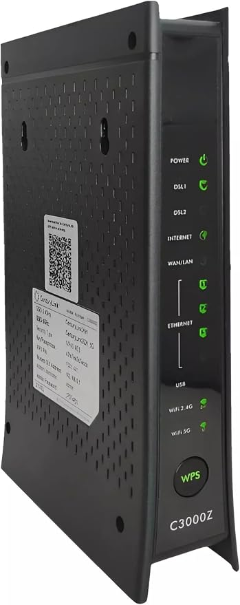 Generic C3000Z Modem | CenturyLink Compatible | Dual-Band 802.11n/ac WiFi by Amazon+Renewed