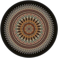 Chair Mat for Hardwood Floor Anti-Slip Floor Protector Round Gaming Computer by GZQIAWY