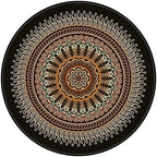 Chair Mat for Hardwood Floor Anti-Slip Floor Protector Round Gaming Computer by GZQIAWY