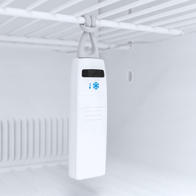 AcuRite Matte White Digital Wireless Fridge and Freezer Thermometer - Image 4